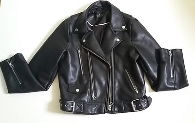 trf collection zara leather jacket